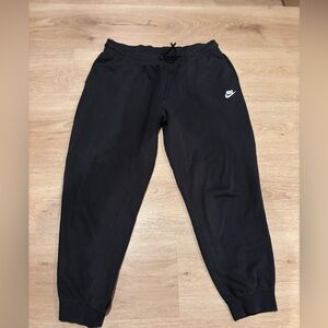 Nike black joggers